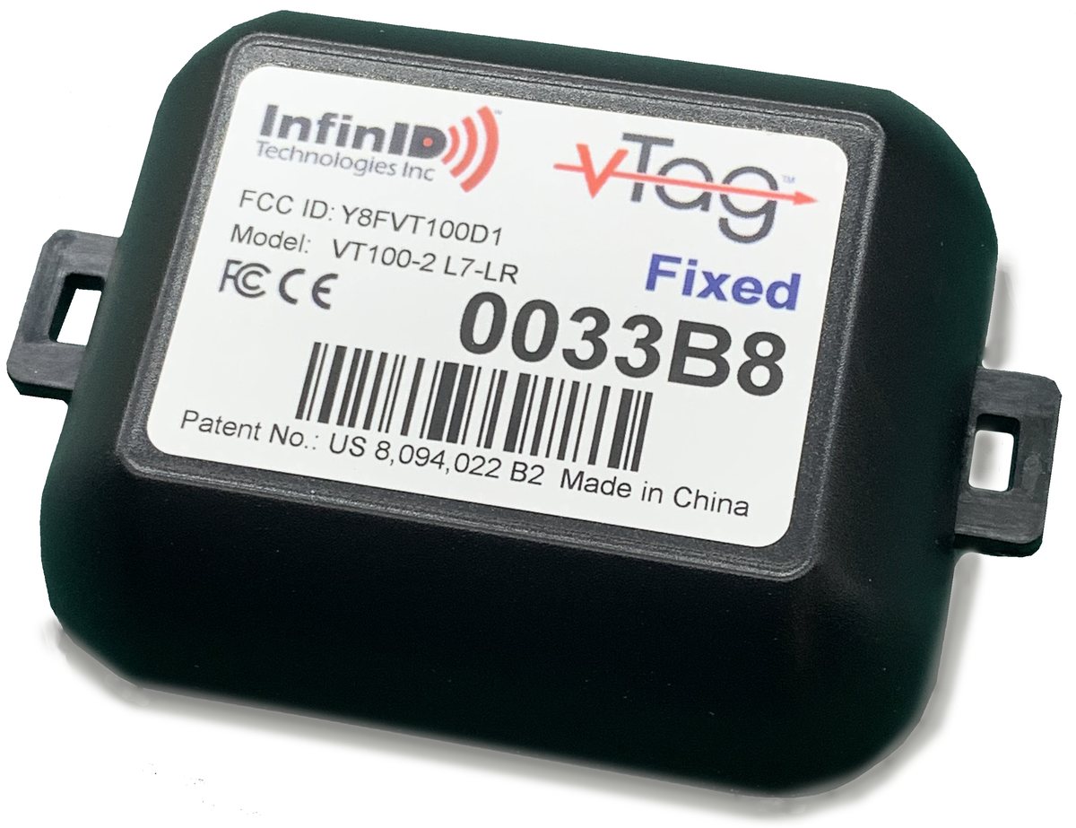 V-Tag Fixed Position Tag, 6-Yr Battery