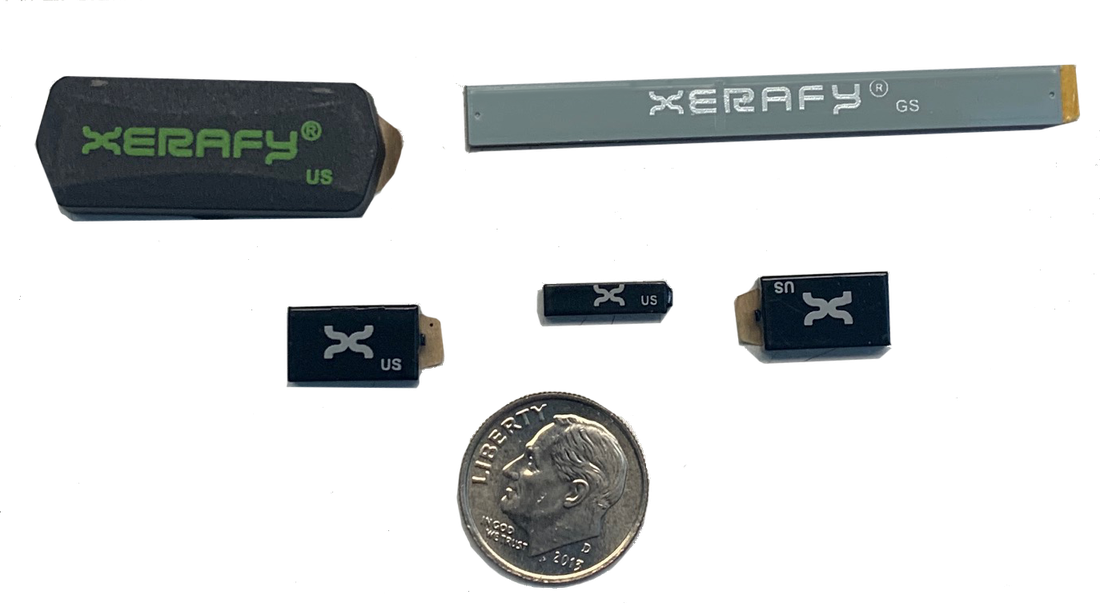 Passive RFID tags on tools of different sizes